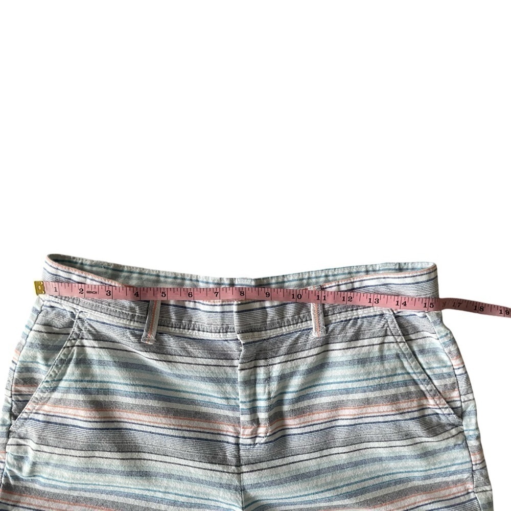 Gap Striped 3” Multicolor Mid Rise Shorts Size 4 - Picture 4 of 8
